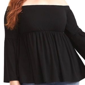 Torrid off the shoulder top